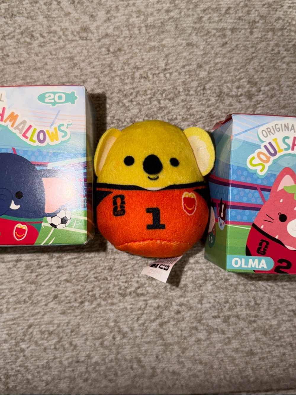 McDonald's squish mellows Fifa 2026- Soccer Theme happy meal